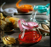 قوری زعفران پیرکس درب پلاستیکی